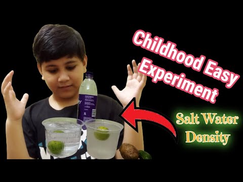 Water Density Experiments