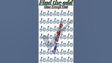 Memory Test 🤯 || Find The Odd Emoji Out || Emoji Puzzle Quiz 🥸 || part 27 ||  #quiztime #shorts