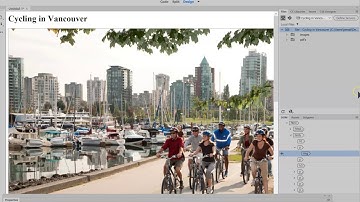 Using Dreamweaver to create a website project