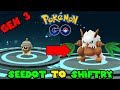 EVOLVING SEEDOT TO SHIFTRY (POKEMON GO GEN 3 EVOLUTION)