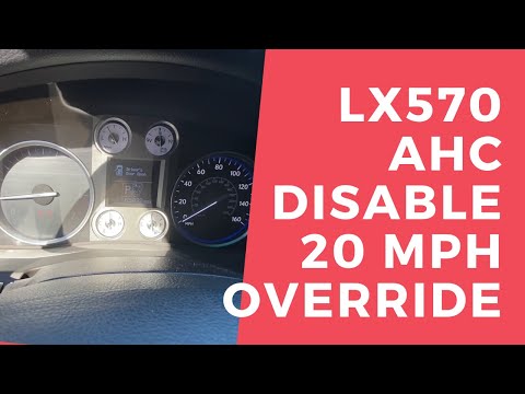 LX570 LC200 AHC Disable Override