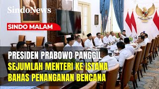 Prabowo Rapat Bareng 20 Menteri Bahas Banjir Aceh, Sumut, Sumbar, Hingga Nataru Sindo Malam