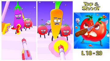 Hit Tomato 3D Levels 18 - 20 Gameplay Walkthrough Android Games, ios All Levels Unlock Trailer