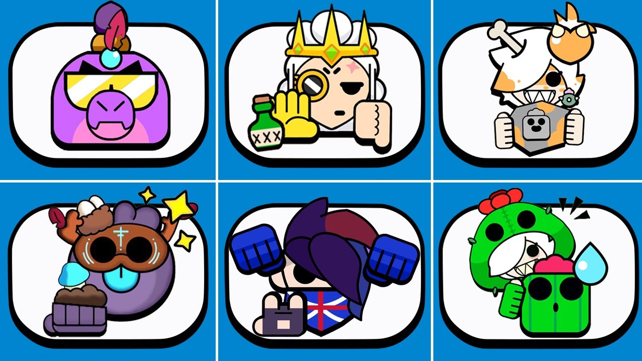 Brawl Stars Skin Idea Pins Buzz Squeak Belle And More Youtube