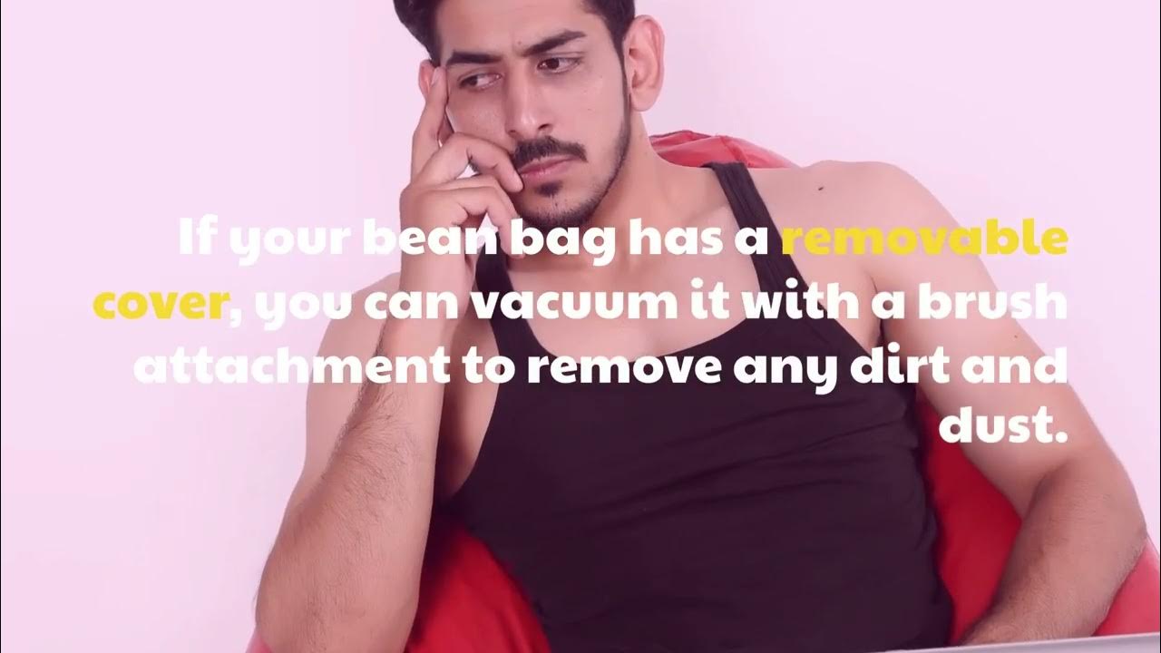 How to Clean a Bean Bag Without Removing Beans YouTube