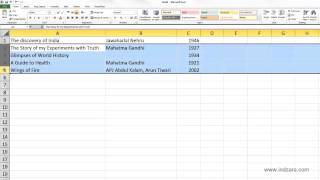 Useful Excel for Beginners - Chapter 3 Lesson 14 -  Selecting Cells - Rows Columns All