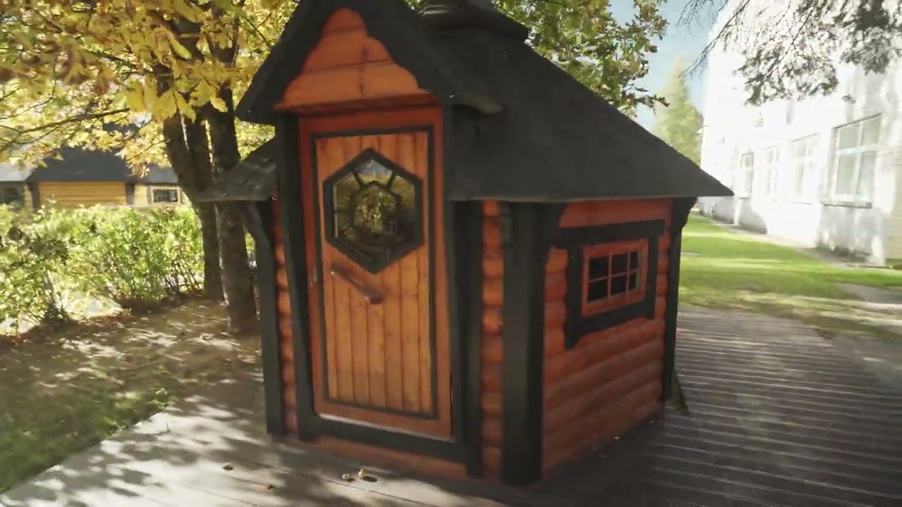 Grillhütte Gartenhütte Grillkota 4,5qm