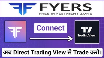 How to Connect Fyers and Trading View #fyers #tradingview
