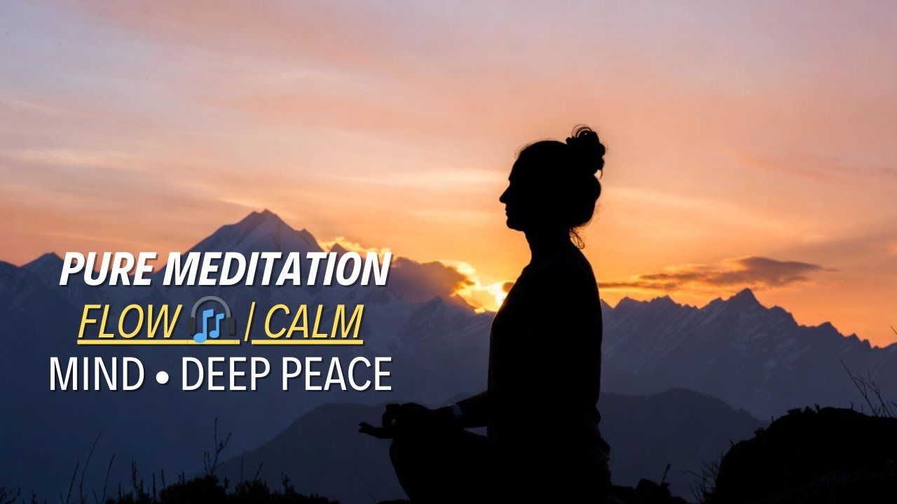 Pure Meditation Flow 🎧 | Calm Mind • Deep Peace •  432Hz Inspired Meditation Music  | Vajra Vaani