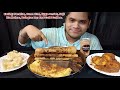 Eating Paratha, Dum Aloo, Eggs Omlet, Suji Ka Halwa, Baingan Fry And Cold Coffee || #eat #food