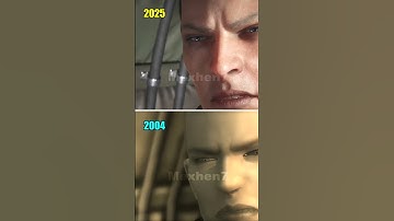 These Two Cutscenes Are 21 Years Apart #metalgearsoliddelta #mgs3 #metalgearsolid3remake