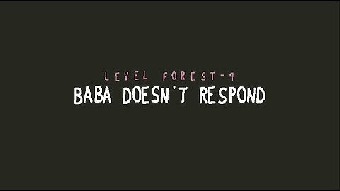 Baba is You - Deep Forest Level 4 - Baba Doesn