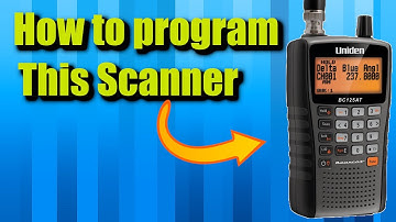 Uniden BC125AT Programming