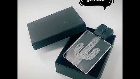 Custom Acrylic Led Light Up Keychain with Logo