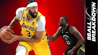 LeBron \& AD Too Big For Curry | Game 1 Lakers v Warriors 2023 NBA Playoffs