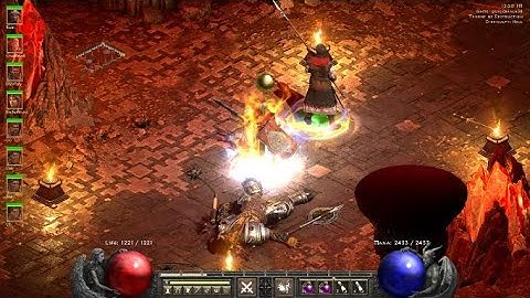 Diablo 2 Resurrected lvl 99 Melee Sorc
