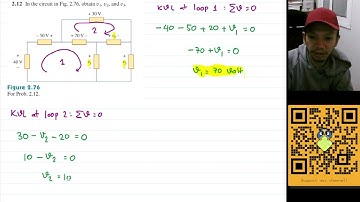 Problem 2.12 Fundamental of Electric Circuits (Alexander - Sadiku)