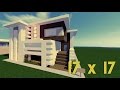 Minecraft Lüks Ev Yapımı - 17x17