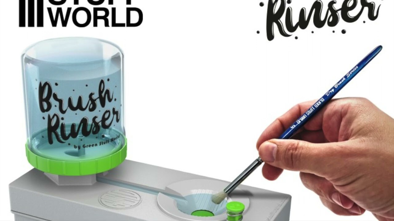Product Review: Green Stuff World Brush Rinser VS Citadel Water