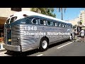 1948 VINTAGE GMC "SILVERSIDES" MOTORHOME - Former Greyhound Bus