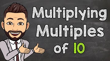 Multiplying Multiples of 10 | FAST & EASY - Mental Math | Math Help with Mr. J