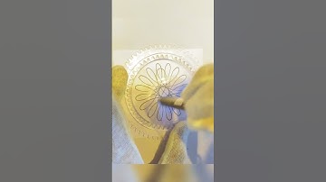 Spirograph Beautiful Design ASMR Satisfying #shorts #ytshorts #spirograph #asmr