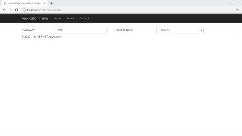 Simple MVC Cascading  dropdownlist with PartialView using jquery ajax and EntiityFrameWork