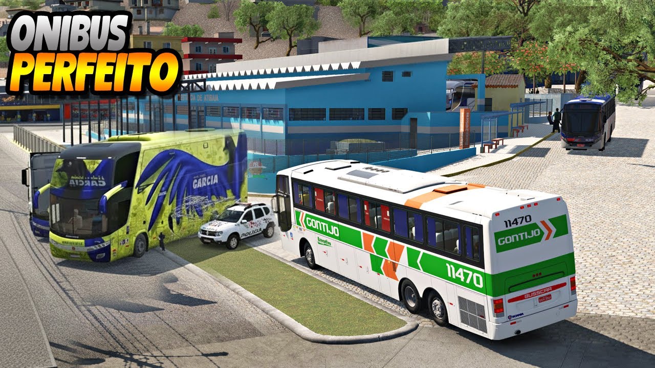 ACIDENTE COM ONIBUS DA GARCIA NA ENTRADA DA RODOVIARIA - ETS 2 BUS