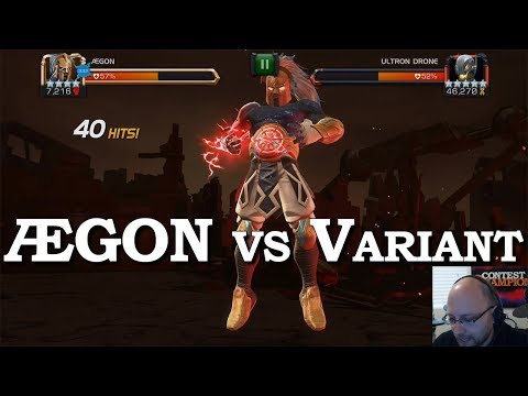 Ægon vs Variant Ultron Quest | Marvel Contest of Champions
