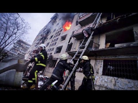 Bombardeado un edificio residencial en Kiev | Al menos un muerto y doce heridos