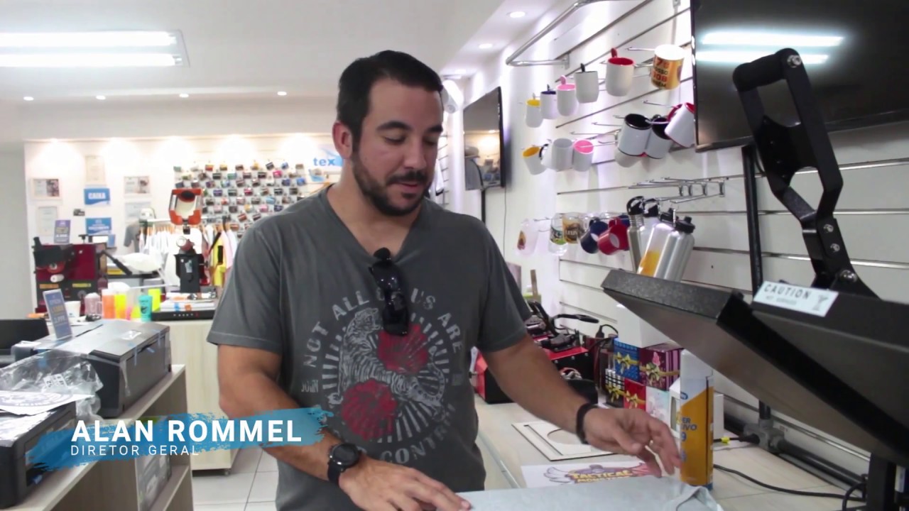 camiseta cinza para sublimação