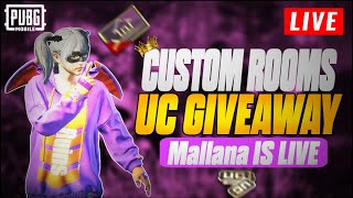 Pubg mobile live custom room | get free uc pubg mobile