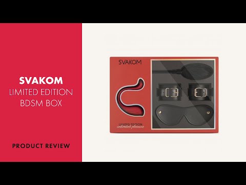 SVAKOM Limited Edition BDSM Box Review | PABO