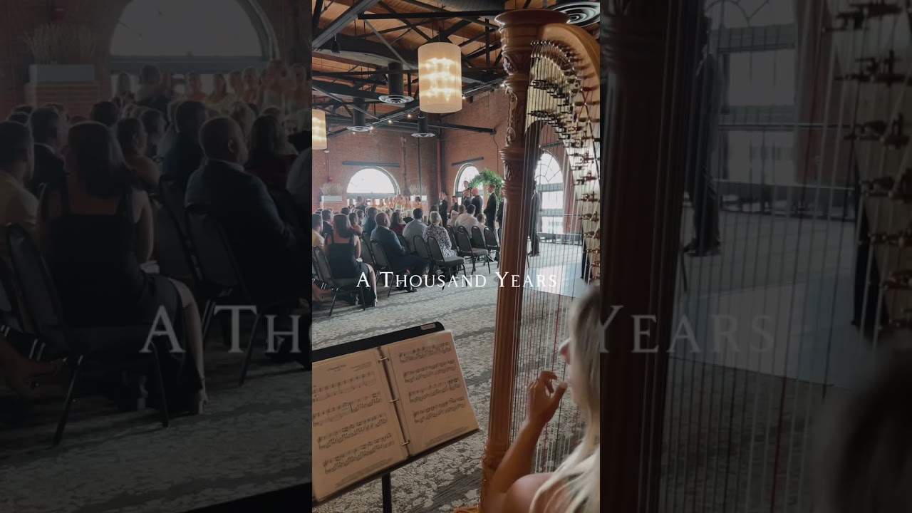 Jen Live Harp Performance Supporting Video Highlight