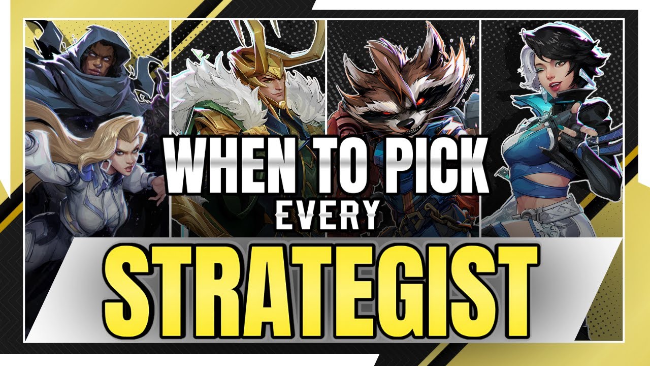 Marvel Rivals Stragest Roster When to Play Each Strategist in Marvel Rivals! - YouTube