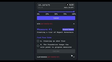 How to Vote on the Algofi Vault