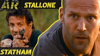 STALLONE & STATHAM Soldier Ambush | THE EXPENDABLES (2010)