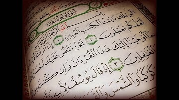 القارئ الشيخ عبدالله عواد الجهني سورة يوسف  Abdullah Al-Johany Surat Youssef