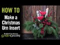 HOW TO: Make a Christmas Urn Insert (DIY)