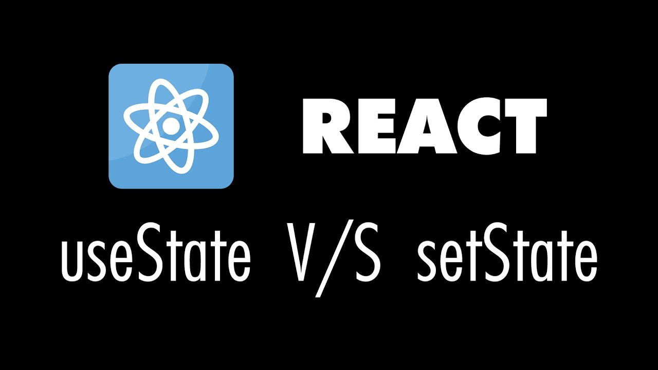 React useState vs setState Counter example - YouTube