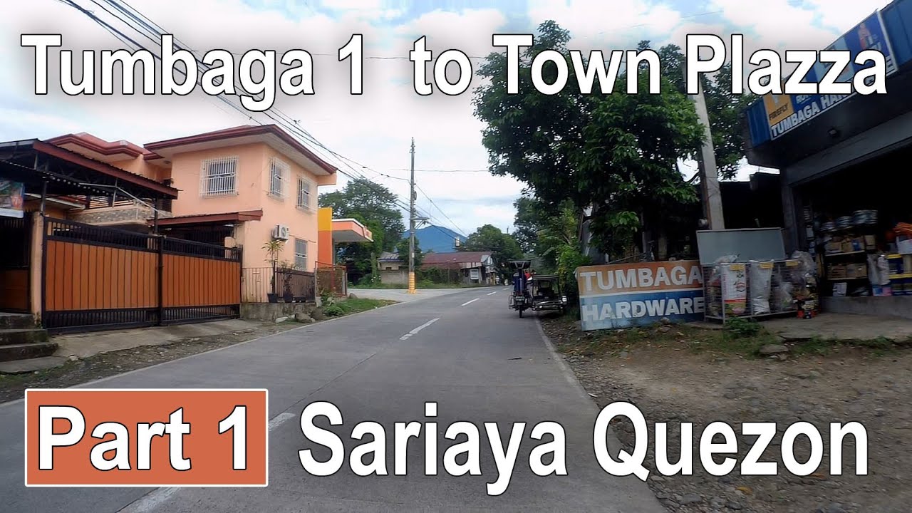 Tumbaga 1 to Sariaya Plazza Poblacion 🇵🇭 P1