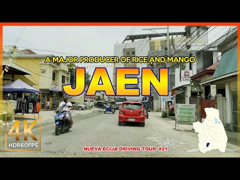 Exploring the inner streets of Jaen, Nueva Ecija | Philippines | Road Trip | 4K