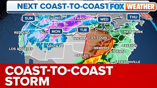 Coast-to-Coast Storm Brings Significant Severe Weather Potential Next Week