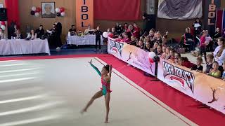 Milana Demchuk rhythmic gymnastics