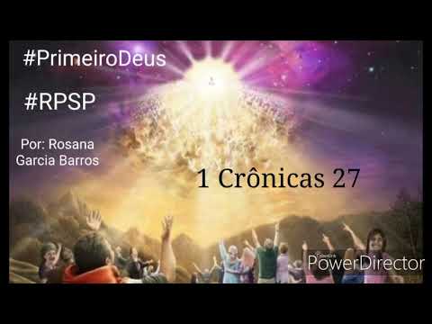 1 Crônicas 27 - Rosana Garcia Barros