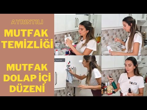 MUTFAK DÜZENLEME | Mutfak Dolap İçi Düzenleme | Mutfak Dolabı Temizliği | Mutfak Temizliği, Temizlik