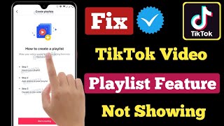 How to Fix TikTok Video Playlist Feature Not Showing | How do I make a playlist on TikTok? screenshot 3