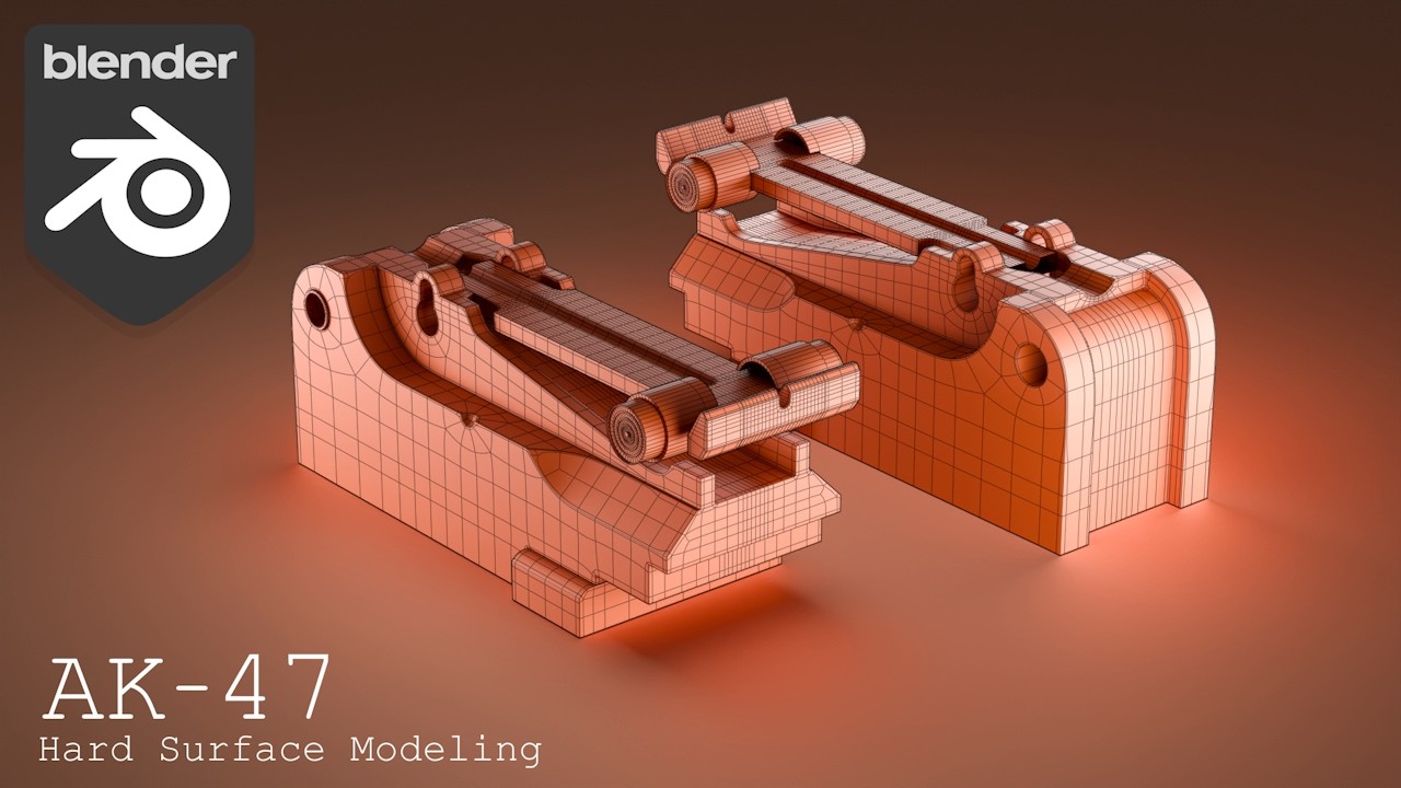 Modeling an AK-47 Iron Sight with Perfect Topology (Blender)