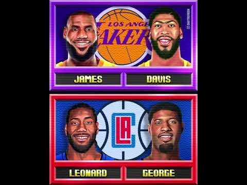 NBA JAM Lakers Vs Clippers Animation 