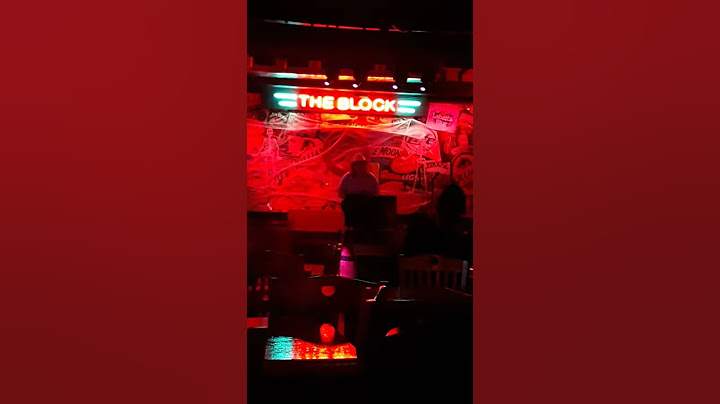 I was singing at a bar last night